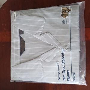 NWT VINTAGE Sears Broadcloth Pajamas Size L